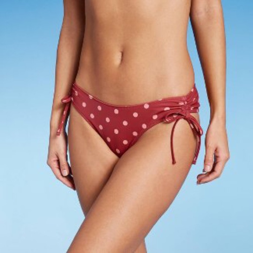 Polka Dot Bikini Bottom